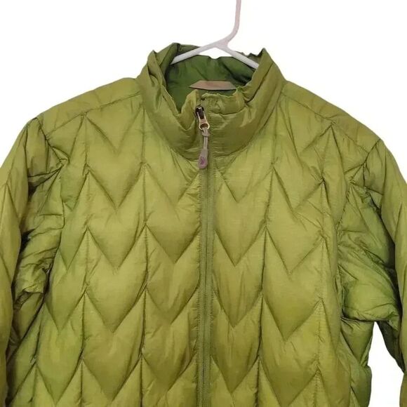 Alpine Design Women's Lime Green Nylon Quilted Puffer Coat - Picture 2 of 12